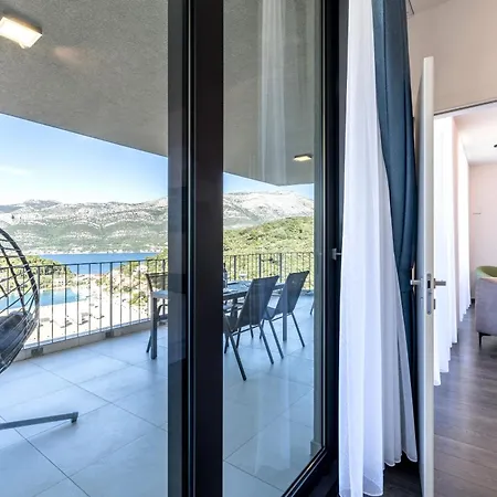 The Island - Korkya Luxury - Free Garage Parking 아파트 코츌라
