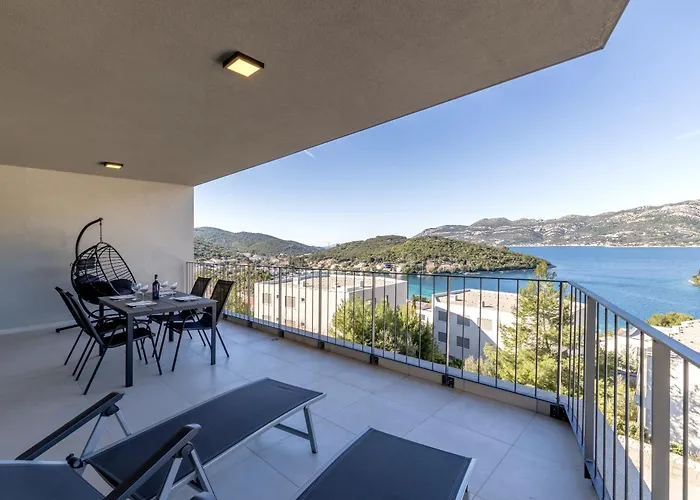 Appartement The Island - Korkya Luxury - Free Garage Parking Korčula