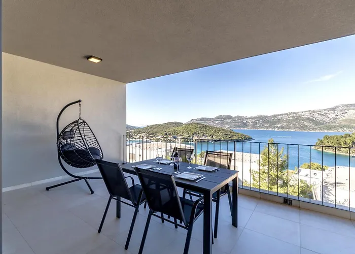 The Island - Korkya Luxury - Free Garage Parking Appartement Korčula