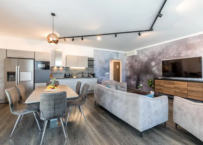 Appartement The Island - Korkya Luxury - Free Garage Parking