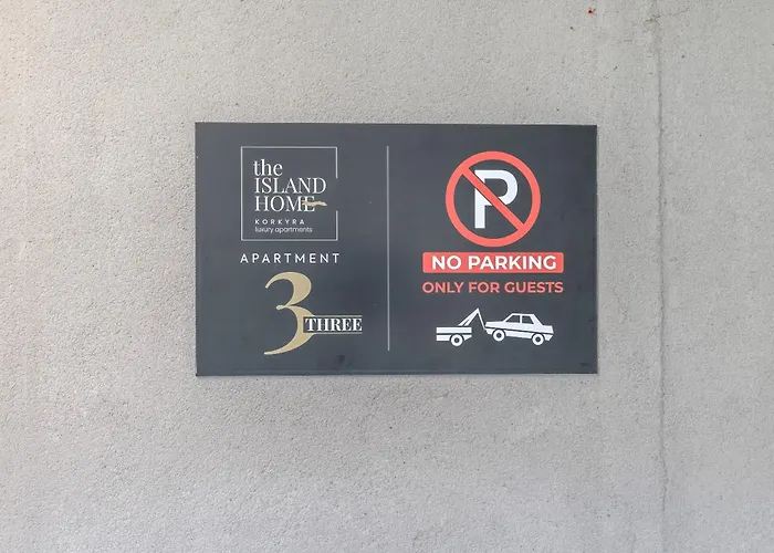 Appartement The Island - Korkya Luxury - Free Garage Parking